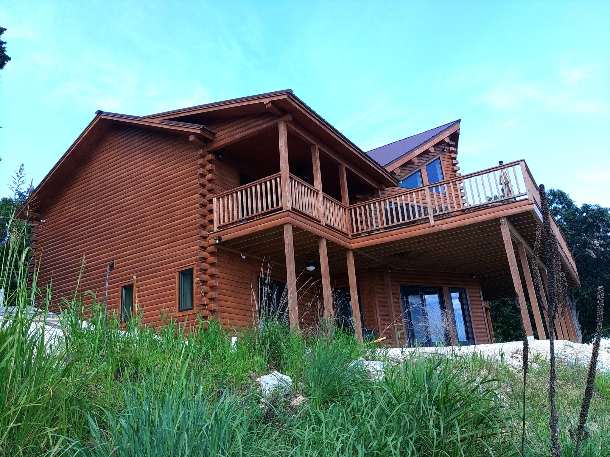Featured log home project